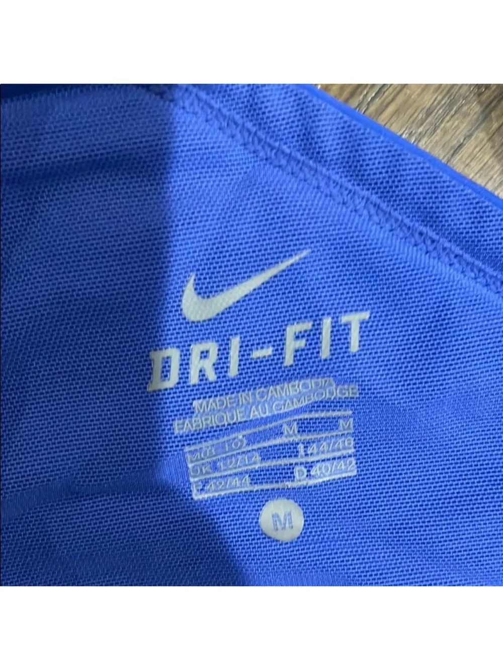 Nike Dri-FIT One Shoulder Tennis Dress Blue Pink Size M